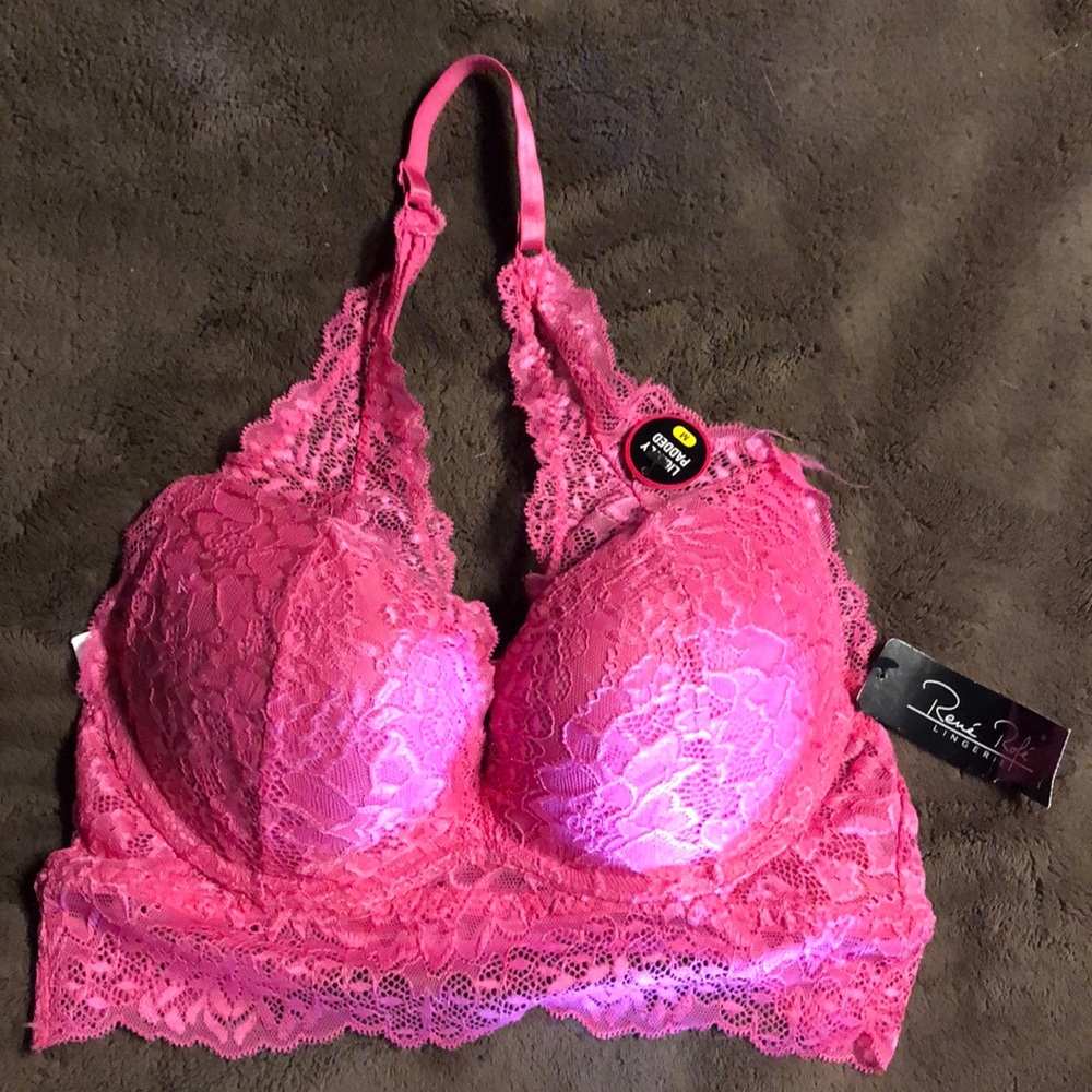 Pink padded Bralette